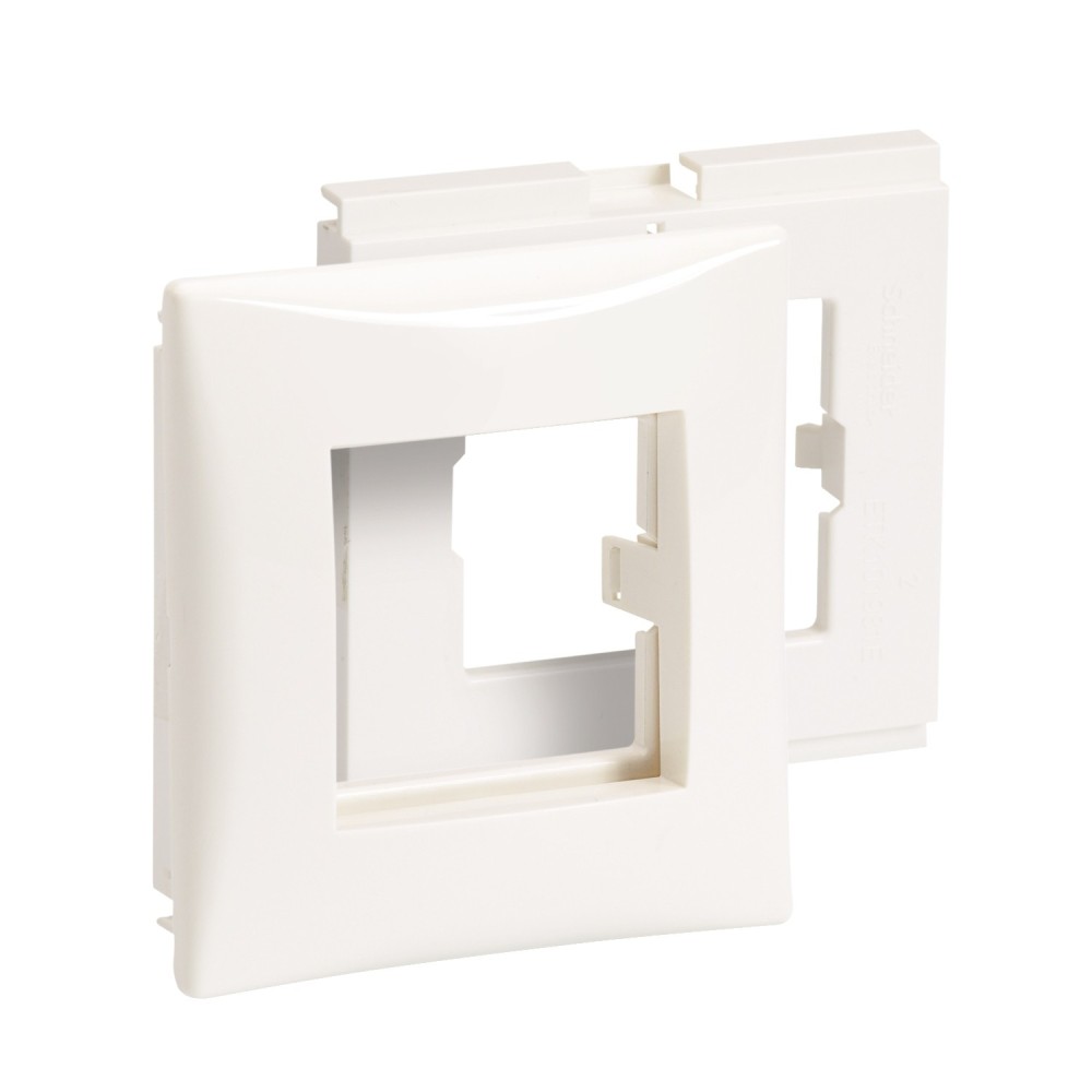 Ultra - adaptateur - 2 modules - blanc RAL 9010
