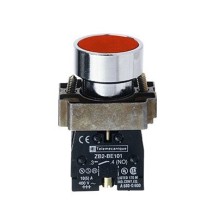 BOUTON POUSSOIR ROUGE