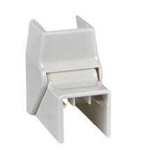Mini goulotte, Ultra, 25 x 16 mm, PVC, blanc 2 m
