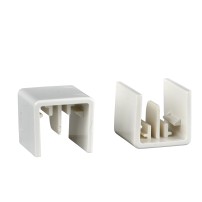 Ultra - butée - 25 x 16/25 mm - ABS - blanc