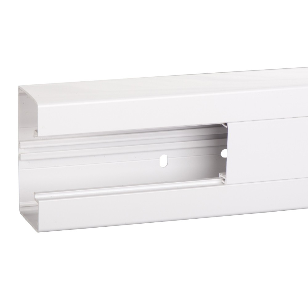 OptiLine 45 - goulotte d'installation - 95x55 mm - PVC - blanc - 2000 mm OptiLine 45 - goulotte d'installation - 95x55 mm - PVC - blanc - 2000 mm