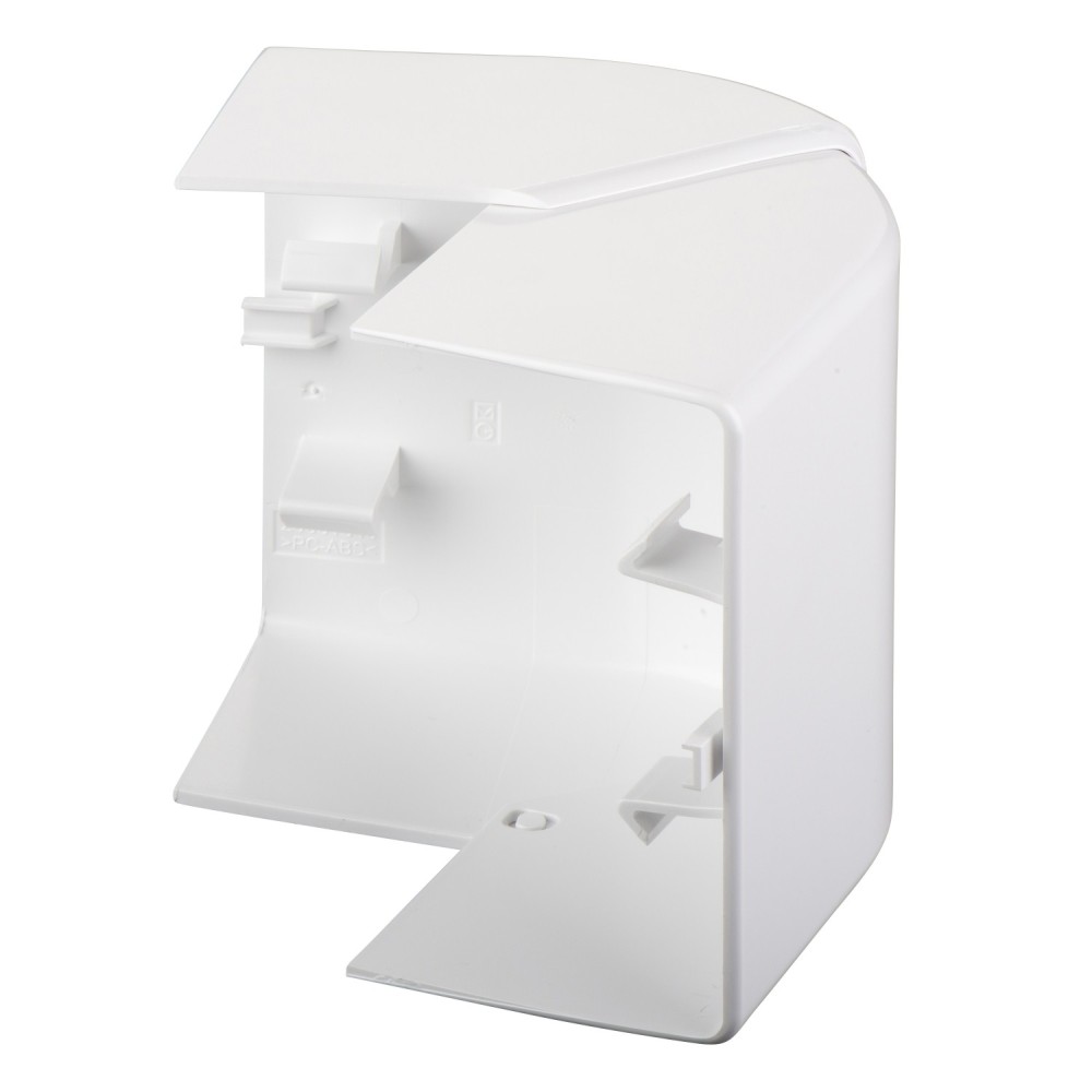 OptiLine 45 - coin extérieur - PC/ABS - blanc OptiLine 45 - coin extérieur - PC/ABS - blanc