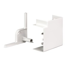 OptiLine 45 - coude 90° - PC/ABS - blanc