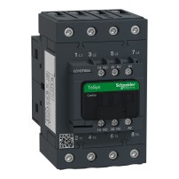 Contacteur, TeSys Deca, 4P(4NO),AC-1, ppt. eg.440V, 60A,48V DC bobine standard, borne à vis-étrier