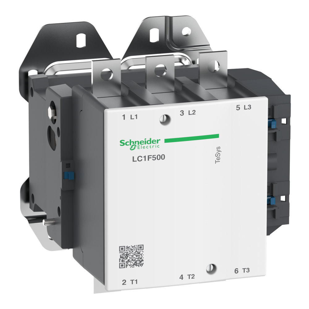 Corps de contacteur, TeSys F, 4P(4NO), AC-1, ppt. eg.440V 500A sans bobine