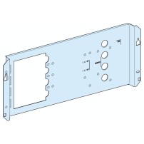 Plaque de montage, PrismaSeT G, pour NSX/CVS/Vigi 250A, fixe horizontale, poignée rotative, 5M, L600mm