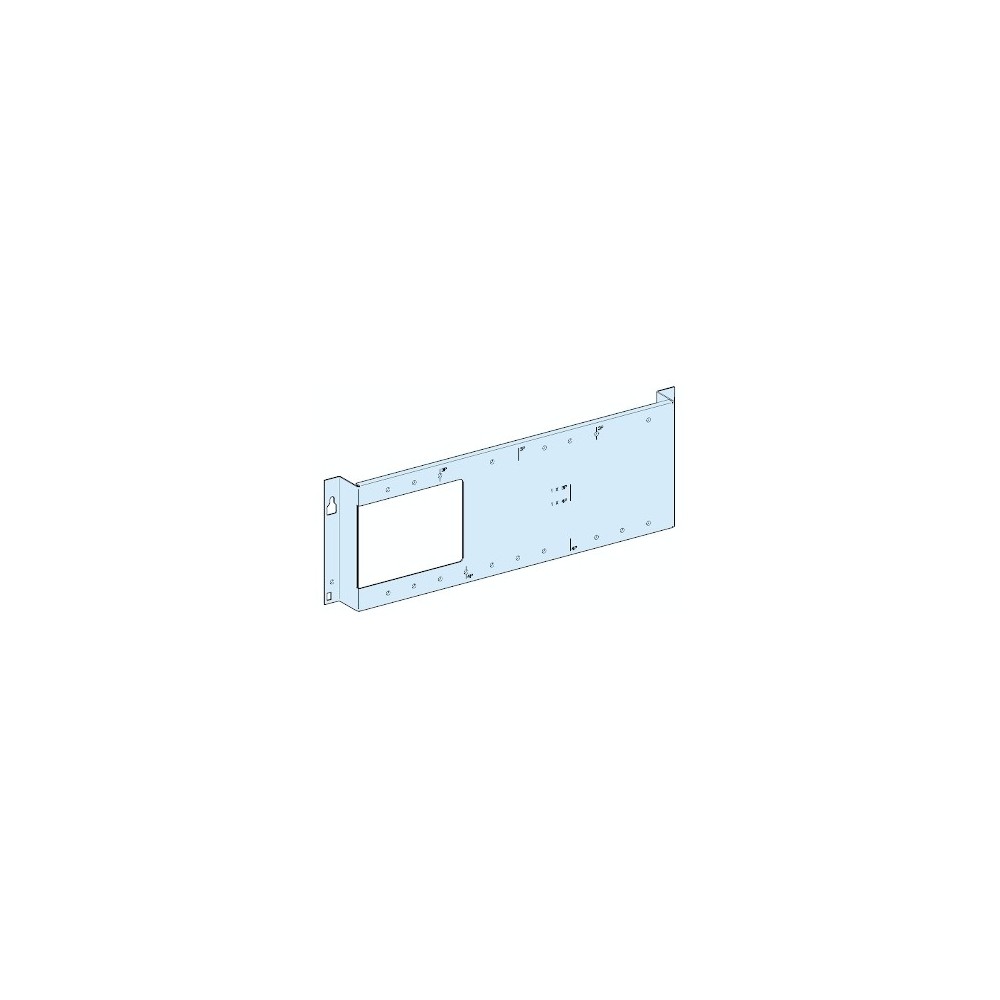 Plaque de montage, PrismaSeT G, pour NSX/CVS/Vigi 250A vertical fixe, commande rotative, L600mm