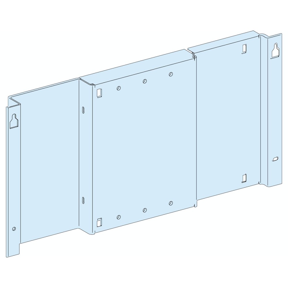 Plaque de montage, PrismaSeT G, pour NSX/CVS/Vigi/INS 630A, fixe vertical, bascule, L600 mm
