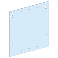 Plaque de montage, PrismaSeT G, pour NSX/CVS/Vigi/INS 630A, fixe vertical, bascule, L600 mm