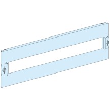 Plaque frontale, PrismaSeT P et G, pour appareil modulaire, 2M, W600/W650, blanc, RAL 9003