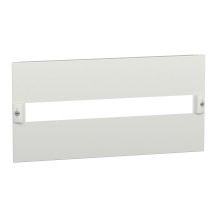 Plaque frontale, PrismaSeT P et G, pour appareil modulaire, 4M, W600/W650, blanc, RAL 9003