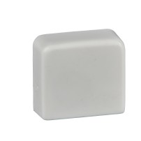 Plaque frontale, PrismaSeT P, pour NSX/CVS250, 4M, horizontale, fixe, poignée à bascule/rotative, W600, blanc, RAL 9003