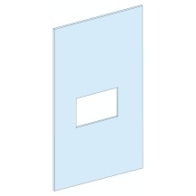 Plaque avant, PrismaSeT P & G, pour bascule fixe verticale CVS250, 9M, pour boîtier L300mm