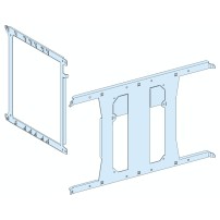Plaque de montage, PrismaSeT P, pour Vigi NSX/CVS 4P 630A, fixe horizontale, bascule, L650mm