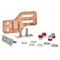 Jeu de barres profilé, Linergy LGYE, 800A, pour une installation verticale, 32,5x42,5mm, L1670mm