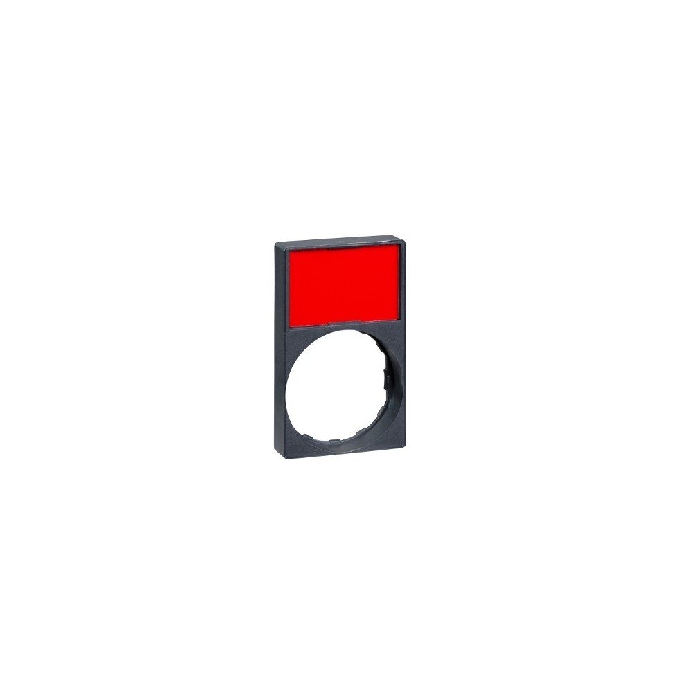PORTE ETIQUETTE 30X50MM DIAM.22MM ETIQUETTE VIERGE