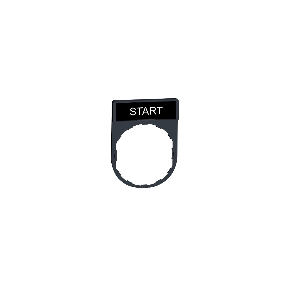 PORTE ETIQUETTE START NOIR PORTE ETIQUETTE START NOIR