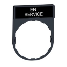 PORTE ETIQUETTE EN SERVICE
