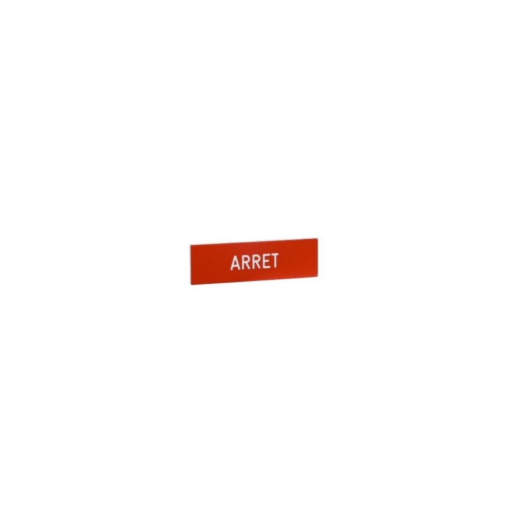 ETIQUETTE ARRET ETIQUETTE ARRET