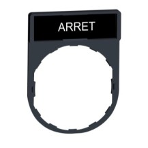 PORTE ETIQUETTE MARQ. ARRET