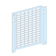 PLATINE PERFOREE PLATE H.300MM L.172MM P.140MM P/GAINE