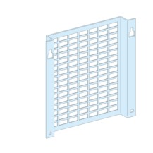 PLATINE PERFOREE CUVETTE H.300MM L.172MM P.160MM P/GAINE