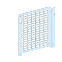PLATINE PERFOREE CUVETTE H.300MM L.172MM P.160MM P/GAINE