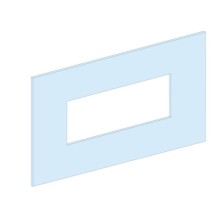 PLASTRON INVERSEUR NS100/250 H/V FIXE CDE ROTATIVE